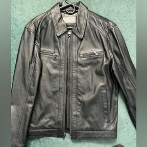 Mens Michael Kors Leather Jacket
